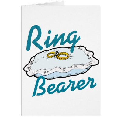 Ringbearer Greeting Cards