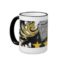 Ringer Mug by stephenfrakes Ringer Mug