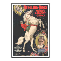 Ringling Bros 1899 CIRCUS POSTER posters