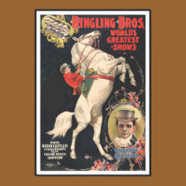Ringling Bros 1899 CIRCUS POSTER posters