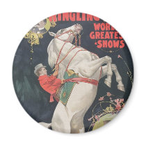 Ringling Bros. / Madam Ada Castello magnets