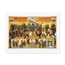 Ringling Bros Pachyderms1899 Postcards