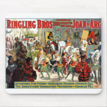 Ringling Brothers Circus Joan of Arc Spectacular Mousepads