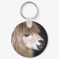 Ringo the Alpaca Keychain by buffaloworks Ringo the Alpaca Keychain
