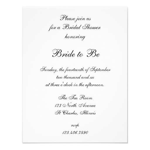 Rings and Pearls Bridal Shower Invitation