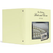 Rings and Pearls Wedding Planner 1 inch binder
