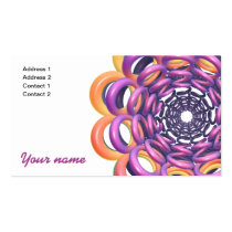Rings Around the Ring Business Card business cards