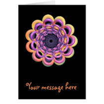 Rings Around the Ring Greeting Card cards