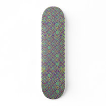 Rings (Blue/Yellow/Green/Purple) Skateboard Deck
