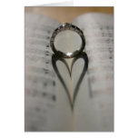 Ring's Heart Shadow Greeting Card