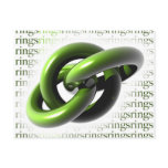 Rings of Green Post Cards