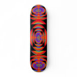 Rings of Peace Custom Skateboard