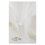 Rings on Satin stationery