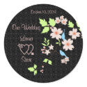 ringsbg, ringsbg, blue birds, Our Wedding, Laur... stickers