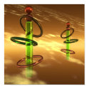 Ringtoss Square Poster posters
