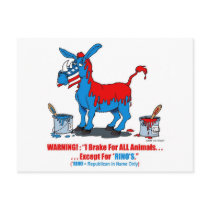 RINO traitors Postcard