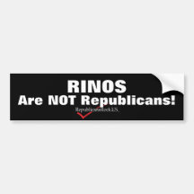 RINOS BUMPER STICKERS