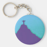 Rio Corcovado Cristo Key Chain