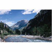 Rio de Animas in the San Juan Mountains, Colorado, Acrylic Cut Outs