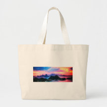 Rio de Janeiro at dusk Bags