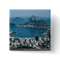 Rio de Janeiro, Brazil Button