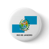 Rio de Janeiro, Brazil Flag buttons by Vexillophile Rio de Janeiro, Brazil Flag buttons