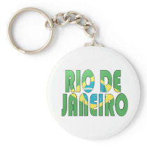 Rio de Janeiro, Brazil Keychains