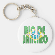 Rio de Janeiro, Brazil Keychains