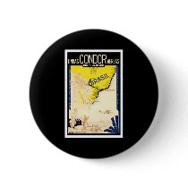Rio De Janeiro Brazil Linhas Condor Aereas Buttons