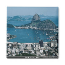 Rio de Janeiro, Brazil Refrigerator Magnet