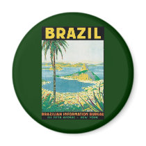 Rio de Janeiro, Brazil Refrigerator Magnets