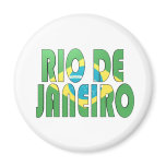 Rio de Janeiro, Brazil magnets