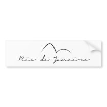 Rio de Janeiro Bumper Stickers
