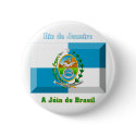 Rio de Janeiro Flag Gem buttons