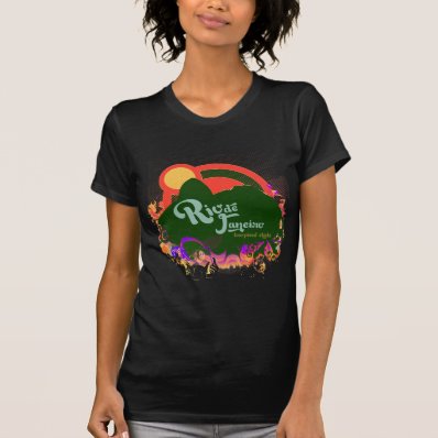 Rio de Janeiro tropical style T Shirt