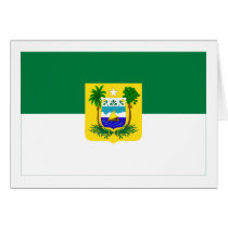 Rio Grande do Norte, Brazil Flag Greeting Cards