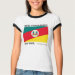 Camiseta Ringer feminina