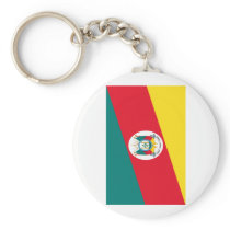 Rio Grande do Sul, Brazil Flag Keychains