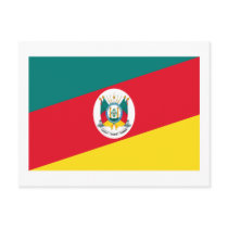 Rio Grande do Sul, Brazil Flag Post Card