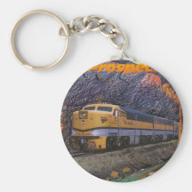 Rio Grande's Prospector in the Royal Gorge Keychains