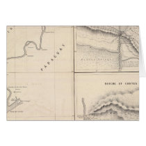 Rio Paraguay chutes, Rio Parana in Iguazu Greeting Card