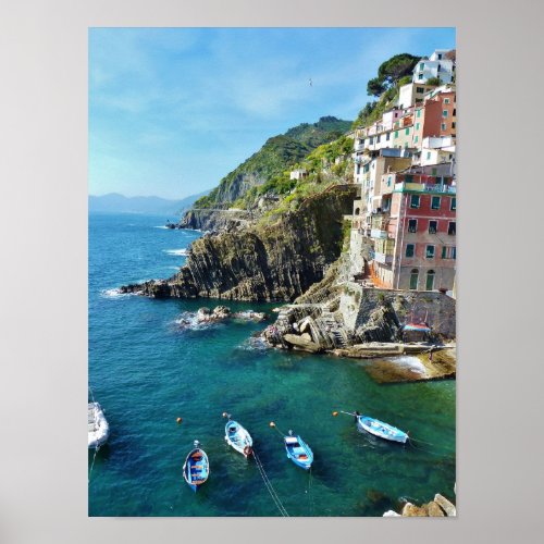 Riomaggiore Harbor print