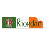 Riordan Coat of Arms Bumper Sticker