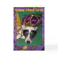 Rio's Mardi Gras Card card