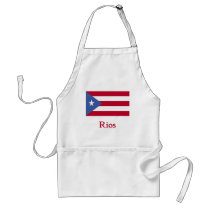 Rios Puerto Rican Flag aprons