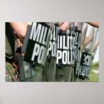 Riot control formation print