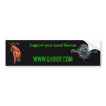 Riot Gear/OHLB-4 Bumper Sticker bumper stickers