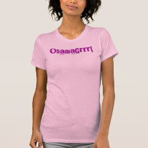 Riot Grrrls Heart Obama Shirt