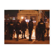 Riot Police Postcards by posters_prints Riot Police Postcards