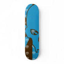 RiotCore "Skully" Skate Deck skateboards by riotcorecreative RiotCore "Skully" Skate Deck skateboards